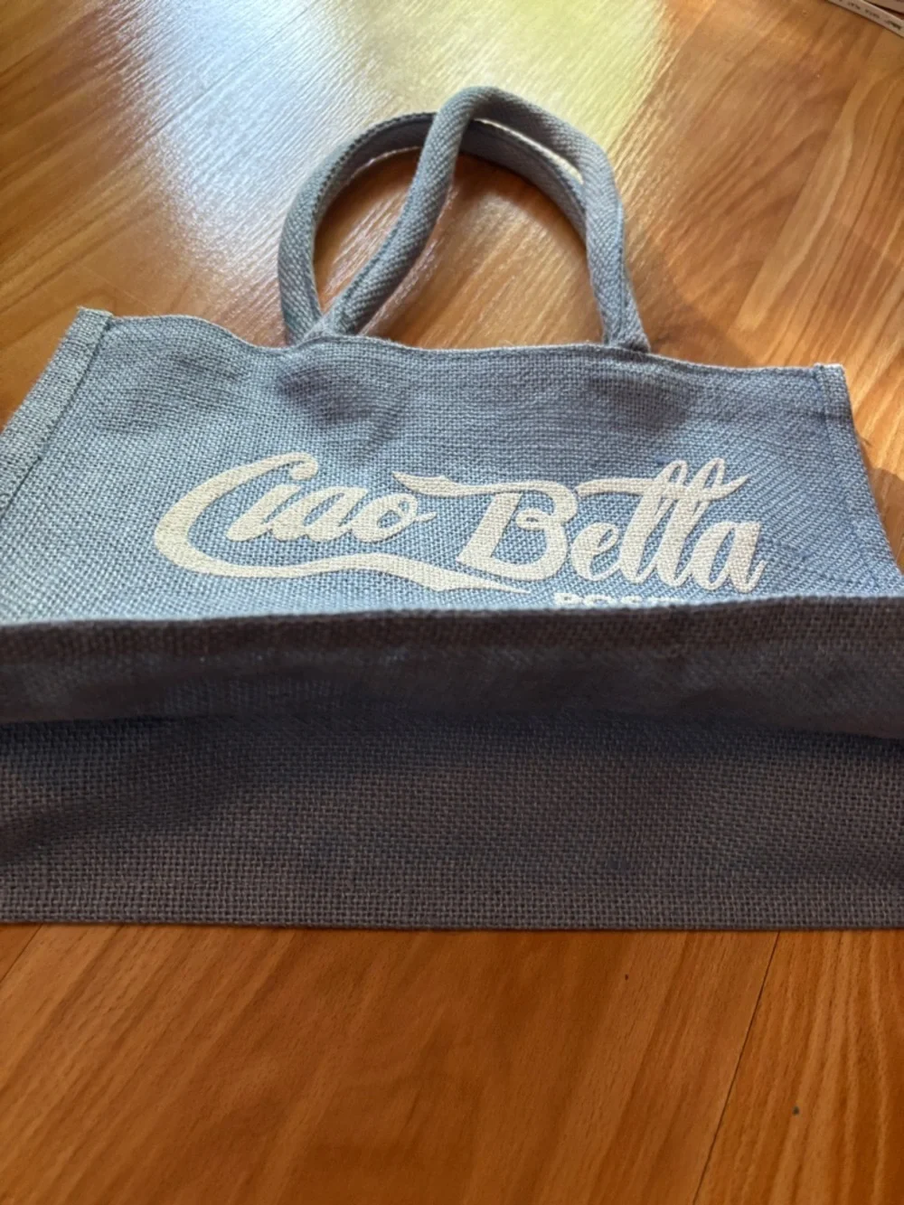 Authentic Positano Italy jute summer tote - Picture 2 of 3